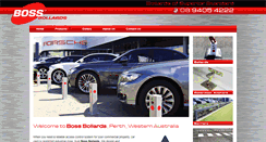 Desktop Screenshot of bossbollards.com.au